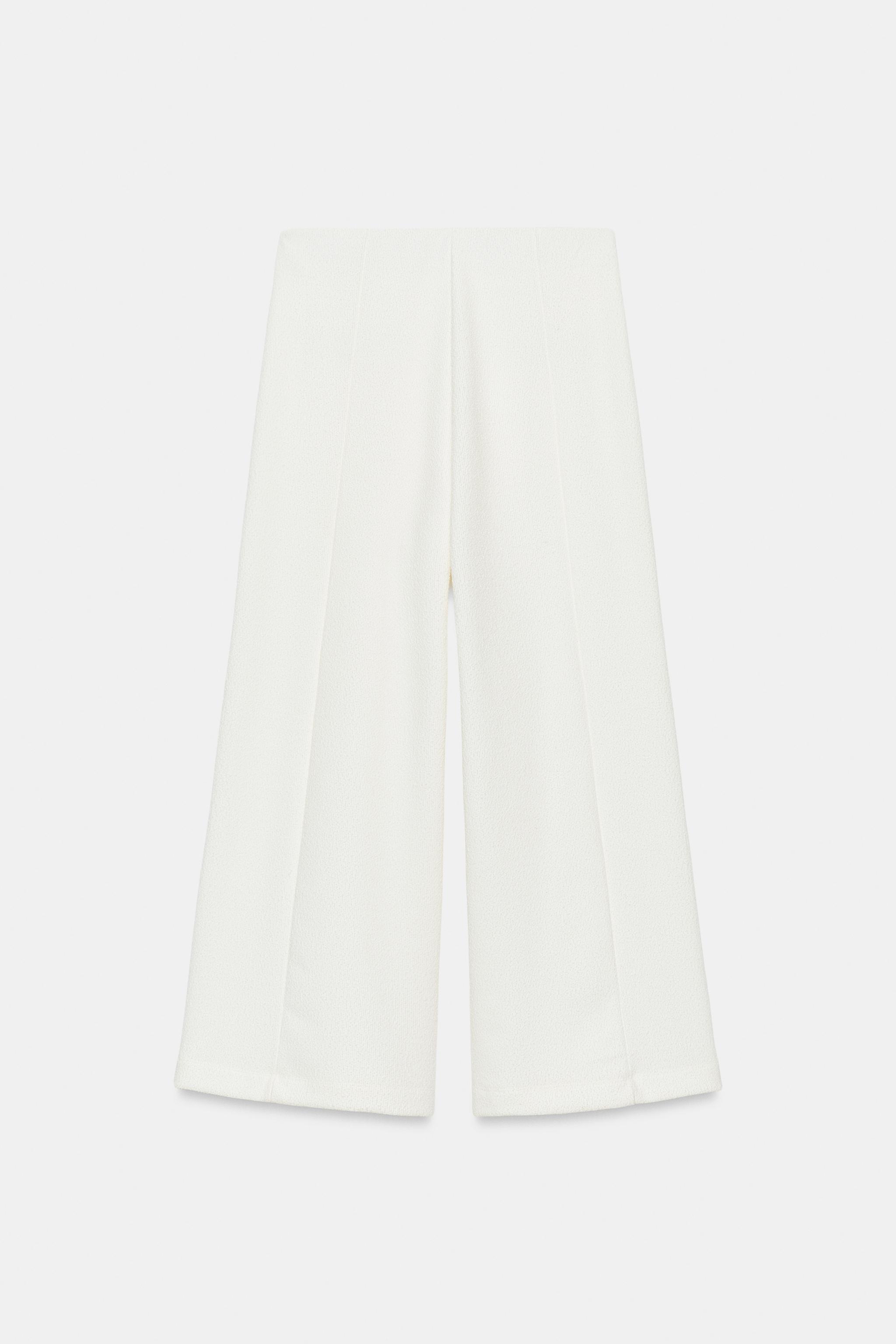 JUPE-CULOTTE TEXTURÉE